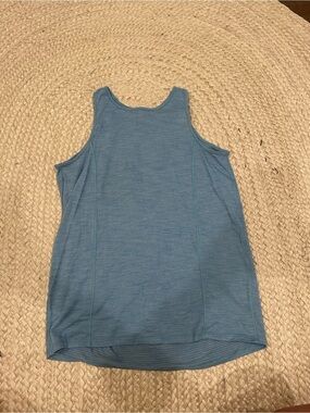 lululemon athletica Blue Tank Top